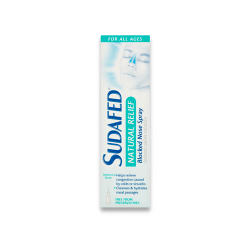 Sudafed Natural Relief Blocked Nose Spray