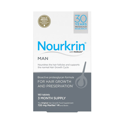 Nourkin Man For Hair Growth 3 months supply