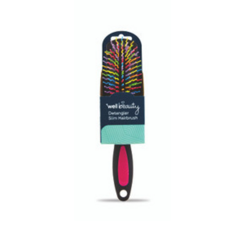 Well Slim Handled Detangler Hairbrush