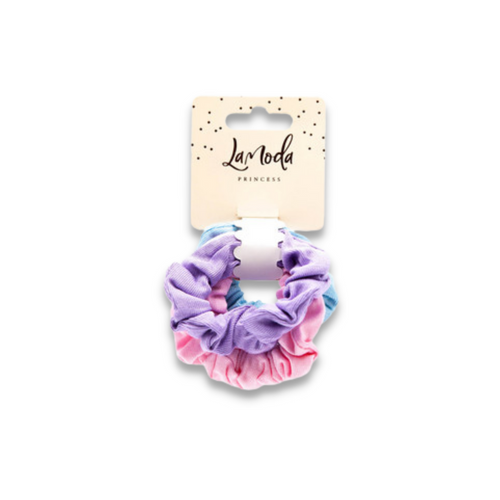 Pastel Scrunchie Set 3Pce