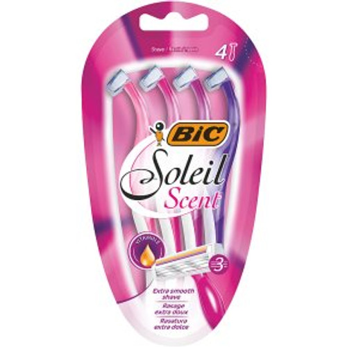 Bic Soleil Scent Disposable Razors x 4