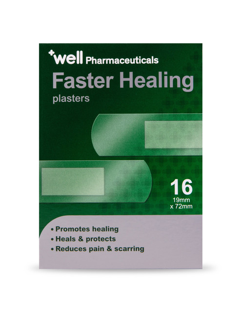 Well Faster Healing Plasters 16 pack
