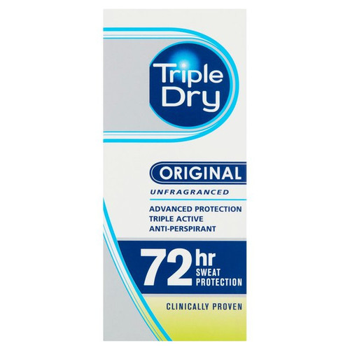 Triple Dry Antiperspirant Roll On 50Ml