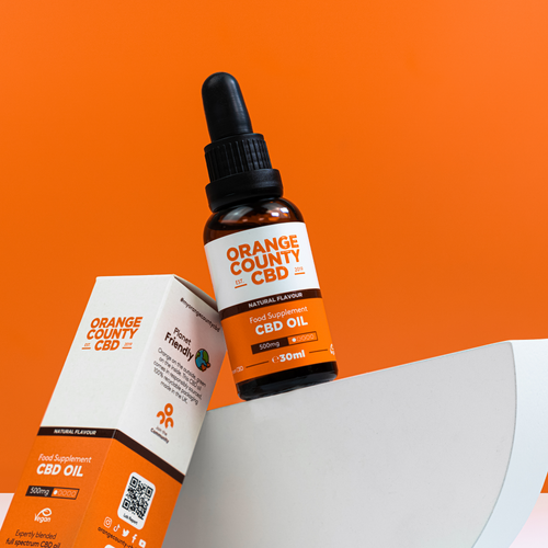 Orange County CBD Natural Oil 500mg