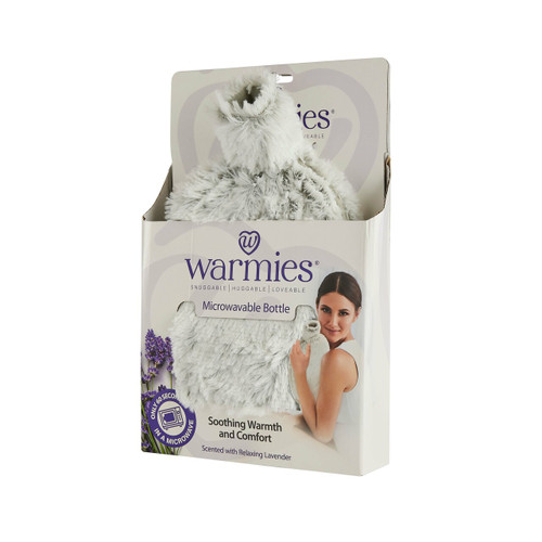 Warmies Hot Water Bottle - Grey marshmallow