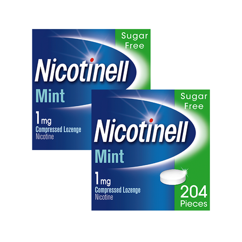 Nicotinell 8 Week Bundle - Lozenge 1MG 204 x 2