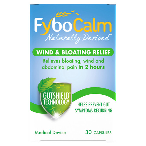 Fybocalm Wind & bloating relief capsules 60mg 30s