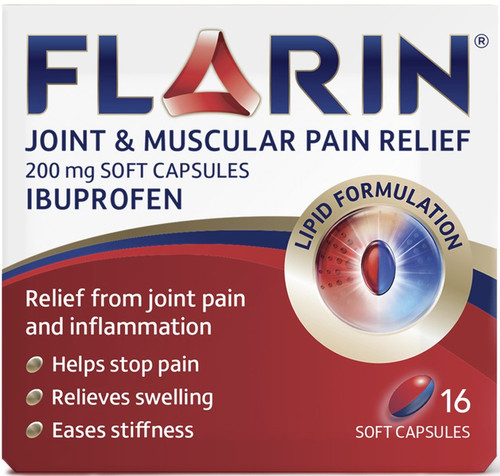 Flarin Joint & Muscular Pain Relief 16s