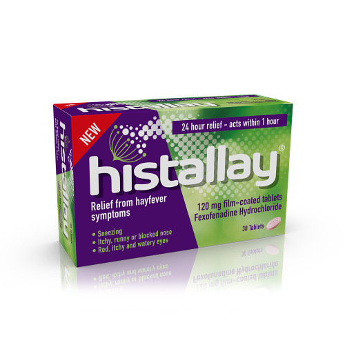 Histallay Film Coated Tablets 120Mg 30s