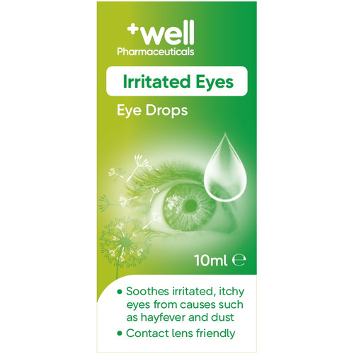 Well Pharmaceuticals Irritated Eyes Eye Drops 10ml