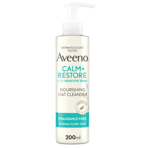 Aveeno Calm & Restore Nourishing Oat Cleanser 200ml