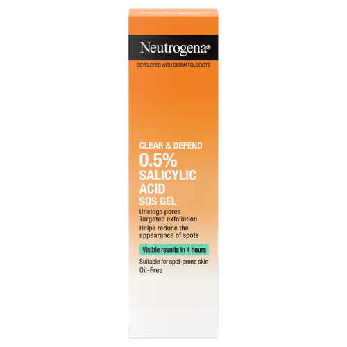 Neutrogena Clear & Defend 0.5% Salicylic Acid SOS Gel 15ml