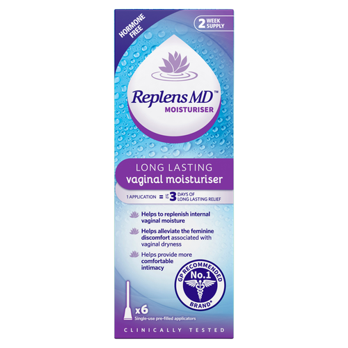 Replens Vaginal Moisturiser Prefilled Applicators 6s