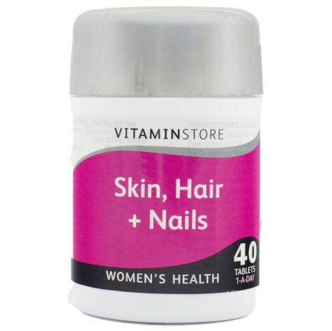 Vitamin Store Skin, Hair & Nails Tablets 40s