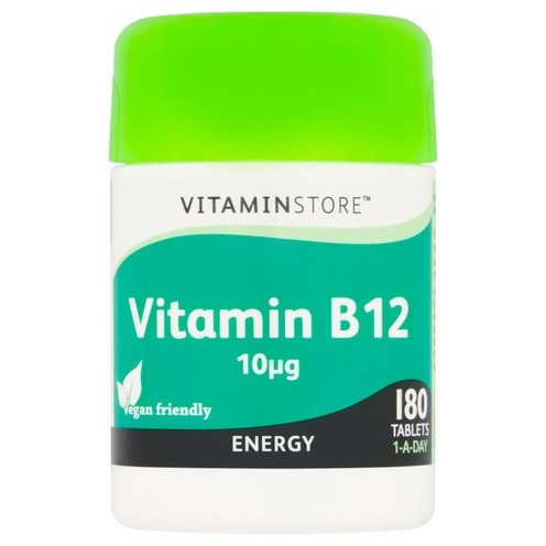 Vitamin Store Vitamin B12 10iu Tablets 180s