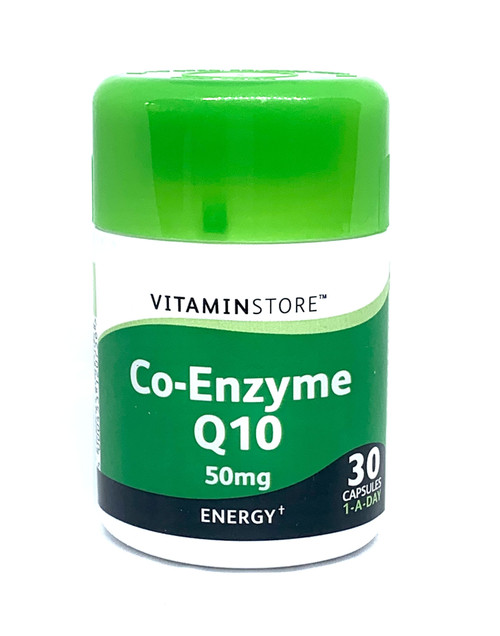 Vitamin Store Co Q 10 50mg with Vitamin B1 Capsules