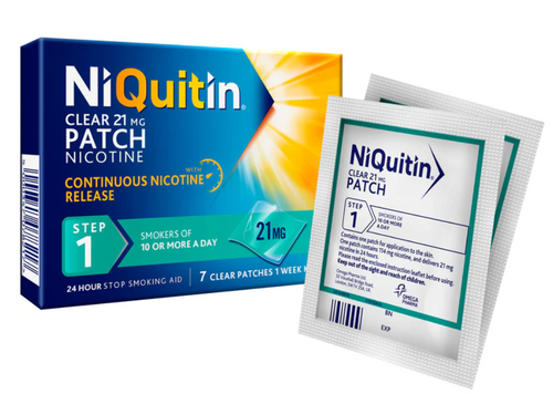 Niquitin Patches Clear 21mg 7s