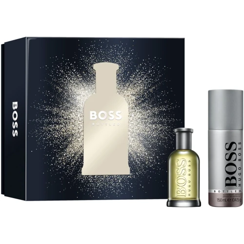 Hugo Boss Bottled Gift Set (50ml EDT + 150ml Deodorant Spray)