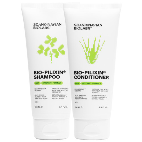 Scandinavian Biolabs Bio-Pixilin  Men's Hair Strength & Recovery Bundle