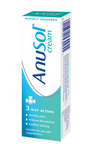 Anusol Cream for hemorrhoids and piles treatment 23g
