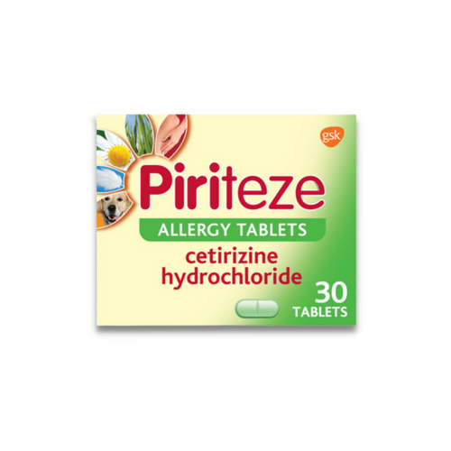 Piriteze Allergy Relief Tablets 30s