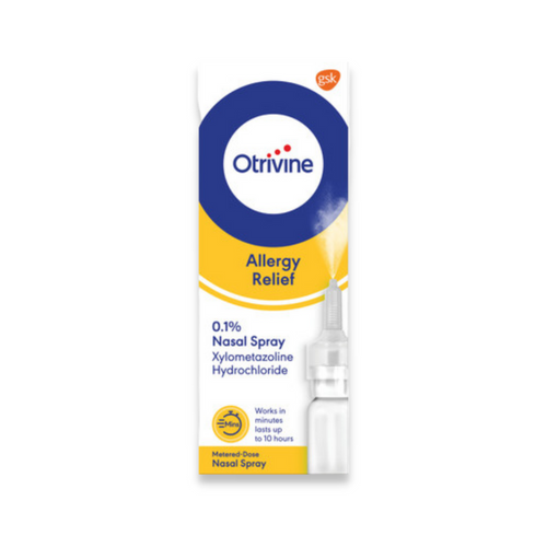 Otrivine Allergy Relief Metered Dose 0.1% Nasal Spray 10ml