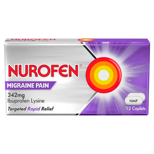 Nurofen Migraine Pain Caplets 12s