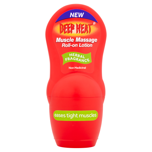 Deep Heat Muscle Massage Roll On Lotion 50g