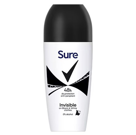 Sure Invisible Anti-Perspirant Roll On 50ml