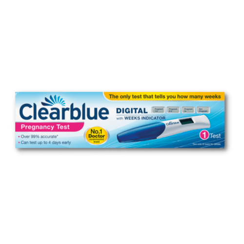 Clearblue Pregnancy Test with Weeks Indicator 1 pack