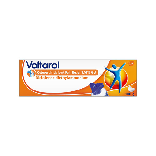 Voltarol Osteoarthritis Pain Relief Gel 1.16% 100g