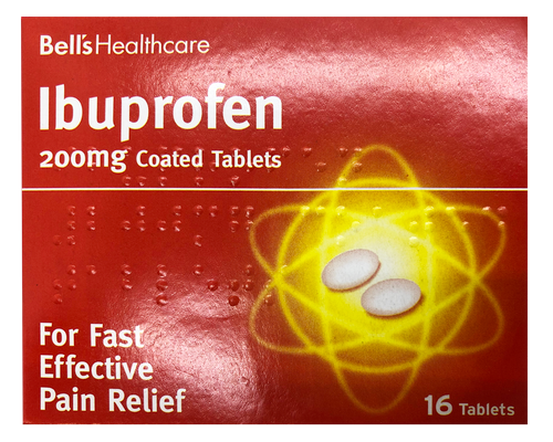 Bells Ibuprofen 200mg Tablets