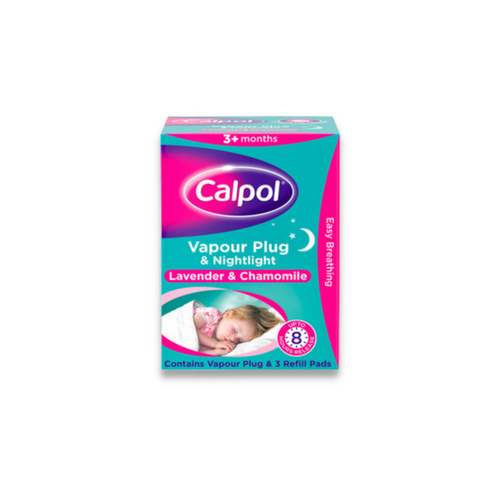 Calpol® Vapour Plug & Nightlight Lavender & Chamomile 3+ Months