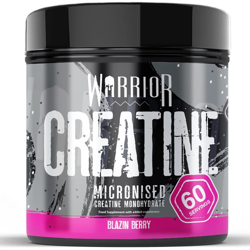 Warrior Creatine Monohydrate Powder (Blazin' Berry) - 300g