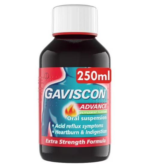 Gaviscon Liquid Advance Peppermint 250ml
