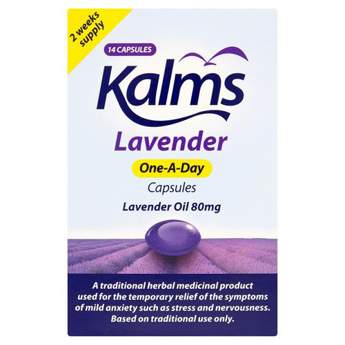Kalms Lavender One-A-Day Capsules 14s