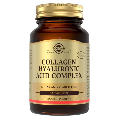 Solgar Collagen Hyaluronic Acid Complex Tablets 30s