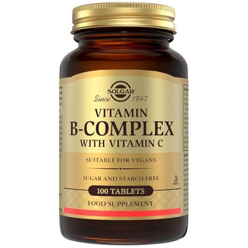 Solgar Vitamin B-Complex with Vitamin C Tablets 100s
