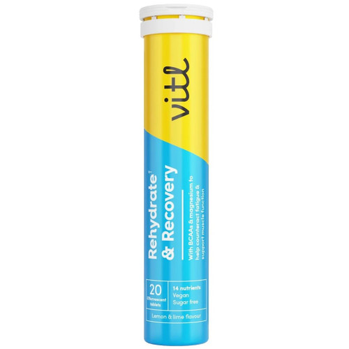 Vitl Rehydrate & Recovery Effervescent Tablets 20s