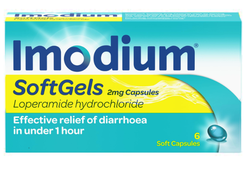 IMODIUM SOFTGEL CAPS 2MG 6 GB
