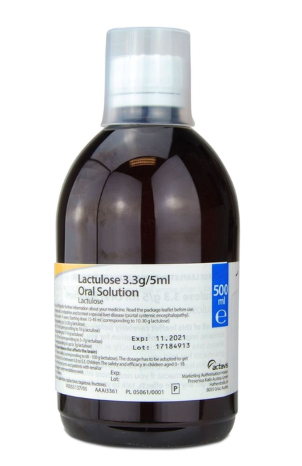 (P)Lactulose 3.3g/5mL Oral Solution 500ml