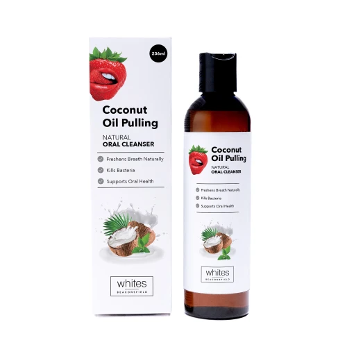 Whites Beaconsfield Coconut Oil Pulling Mouthwash 236ml