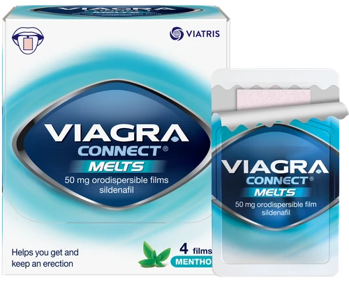 Viagra Connect Melts 50mg Orodispersible Films 4s