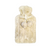 Hot Water Bottle with Faux Fur Cover