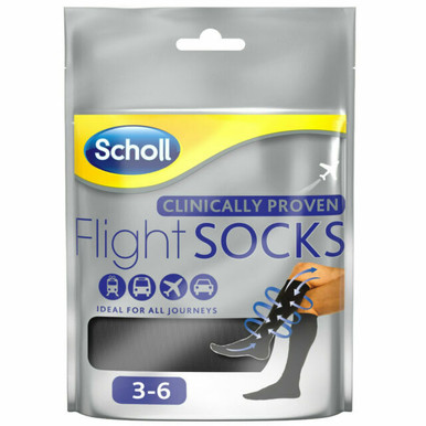 Scholl flight deals socks natural