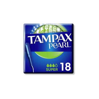 Tampax Pearl Regular Tampons X18
