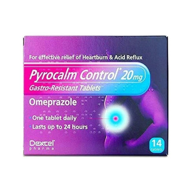 Pyrocalm Control 20mg Tablets 14s
