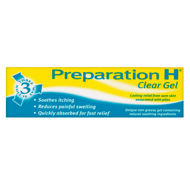 Preparation H Clear Gel for Hemorrhoid Relief | Well Pharmacy