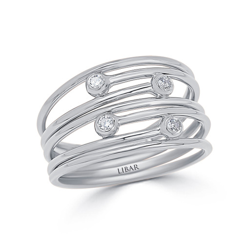 Love Story Coupled Gypsy Set Coiled Ring