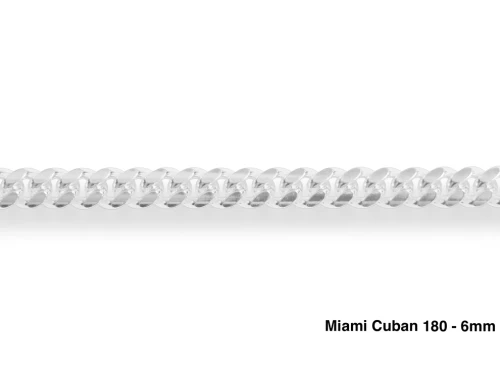 Sterling Silver Miami Cuban Chain 6.0mm